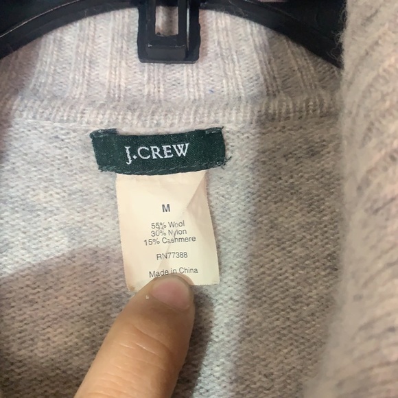 J.Crew Button Down Wool Cardigan Size Medium SKU: 5GOM-5 - Picture 4 of 6